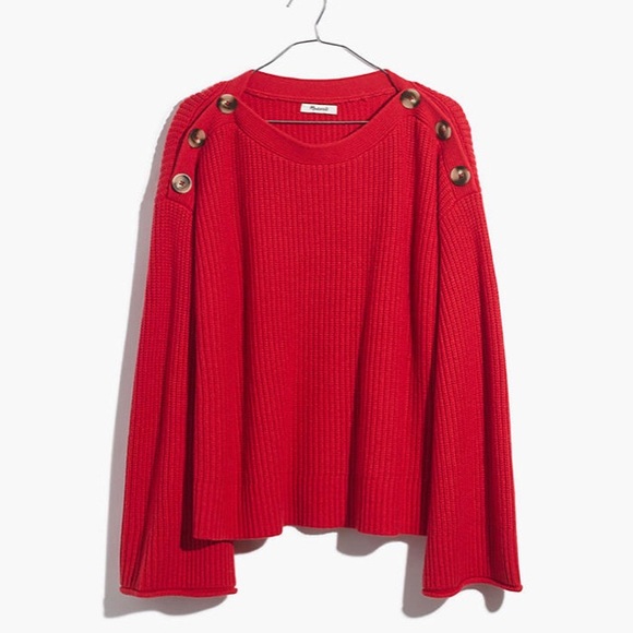 NWT Madewell Calloway Boatneck  Sweater - Picture 2 of 4